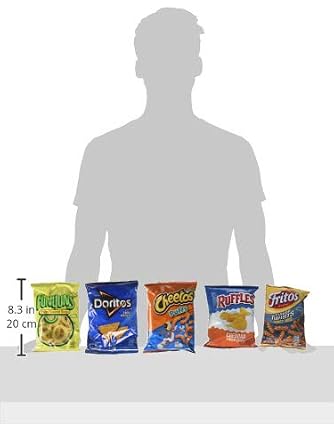 Frito Lay Premiere Mix Chips and Snacks 30 Piece Variety Pack, 60 Ounce