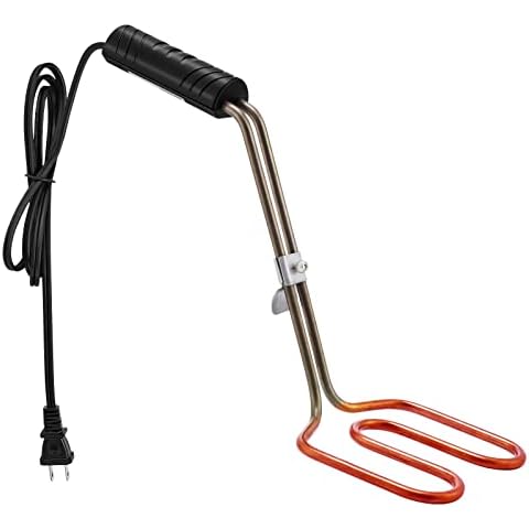 Electric Charcoal Starter for Grill – Mata Leon Premium BBQ Grills Fireplace Tools Easier & Quicker Ignite Lump Coals Briquettes | NO Sparks or Ash | Durable 304 Heat Element Coils with 5ft Long Cable Cover