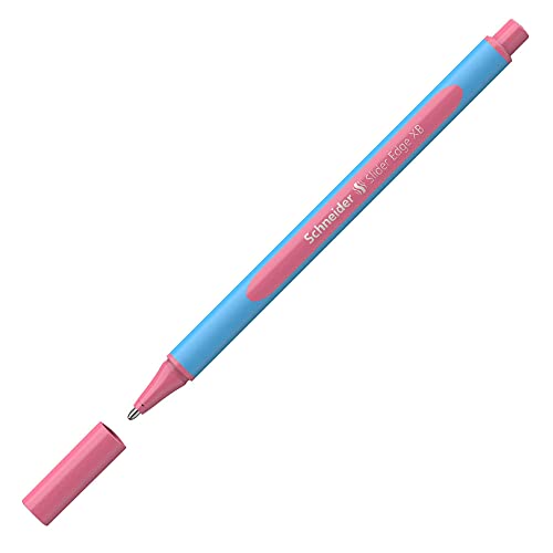 Stylo boule Schneider Slider Edge XB pastel flamant rose lot de 2
