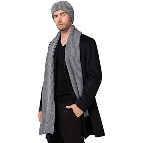 Style & Republic Herren Schal aus 90% Wolle und 10% Kaschmir Cover