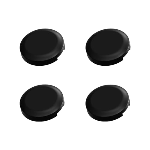 Image of Leverless Controller Keycaps Replacement Button Caps,4PCS 23mm Arcade Replacement Hitbox Button Caps for Mechanical PushButtons,Caps for TTC /Cherry /Akko Switches Caps (Black)