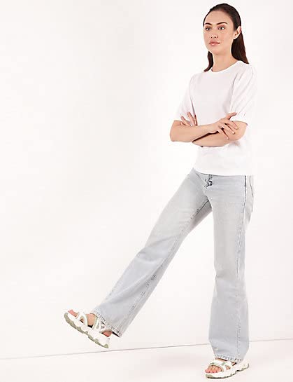 Image of Marks & Spencer Women's Regular Blouse (T43 7840K White 8)