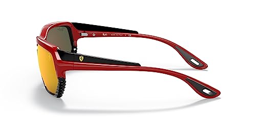 Ray-Ban Rb4366m Scuderia Ferrari Collection Square Sunglasses2