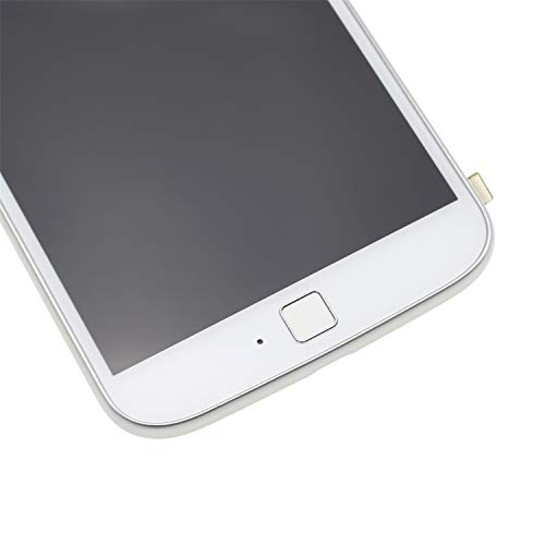 Image of Pre Install LCD Display Touch Screen Assembly with Frame Replacement for Motorola Moto G4 Plus XT1640 XT1642 XT1643 White