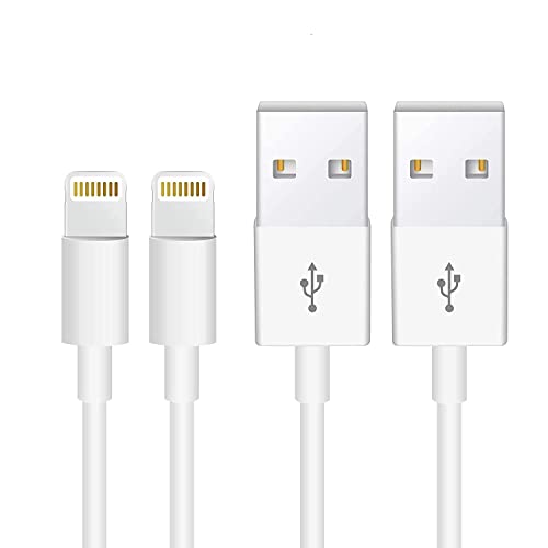 Apple MFi Certified Lightning to USB Cable 1M/3.3FT (2 Pack)