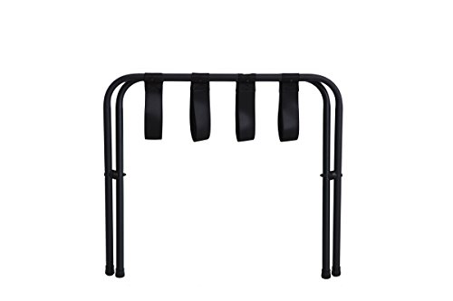 Mabel Home Metal Folding Luggage Rack Black #TOP5