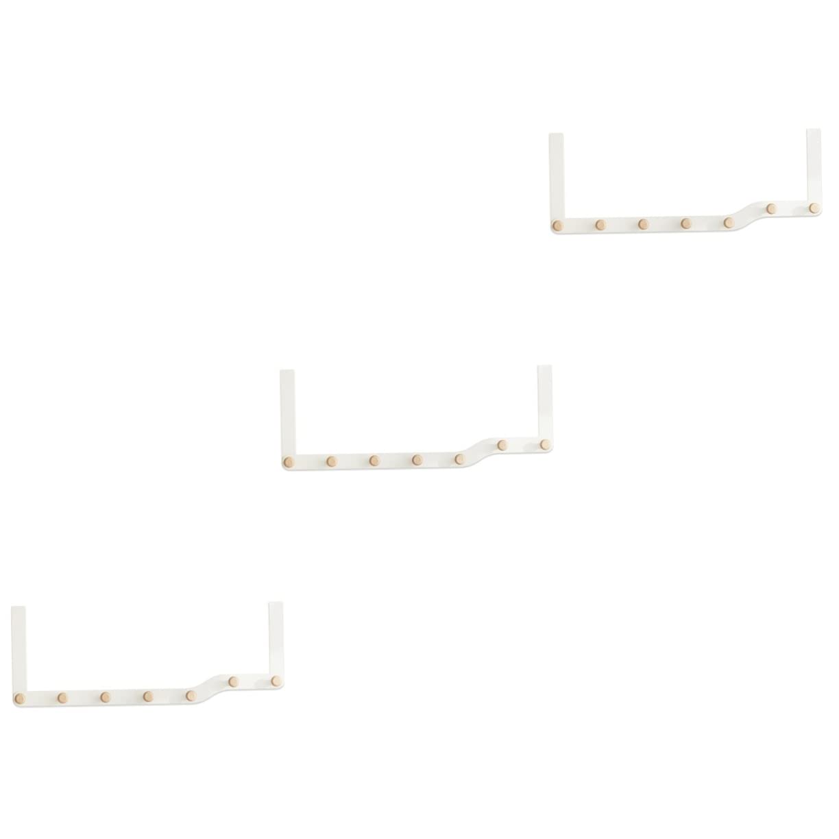 LYGXWJFC 2 Ganchos para Colgar en la Pared, Estante para Ropa, Organizador de Ropa, Estante de Almacenamiento, toallero, Colgador de Puerta de Vidrio, Gancho para Colgar Ropa, Perchas para Puerta de