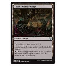 Magic The Gathering - Leechridden Swamp - Duel Decks: Nissa