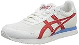 Strapazierfähig ASICS Herren Tiger Runner Sneaker, White/Classic Red, 46 EU