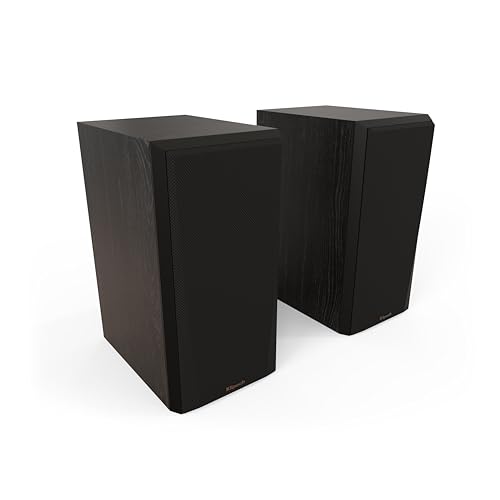 Image of Klipsch Reference Premiere RP-500M II Ebony Bookshelf Speakers