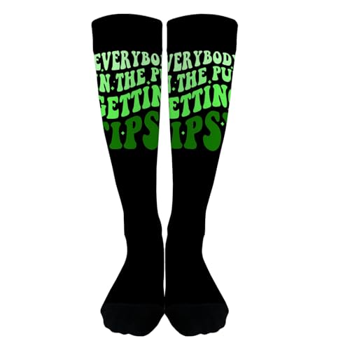 Everybodys In The Pubs Gettin Tipsys Long Socks Athletic Sock