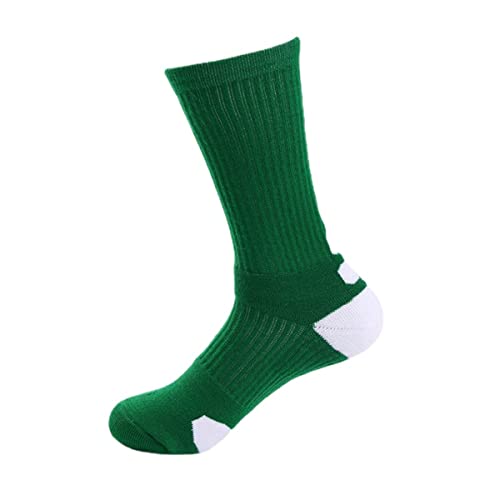 Classic High-Top Towel Bottom Athletic Socks Terry Thickened Basketball Socks Men's OverKnee Socks