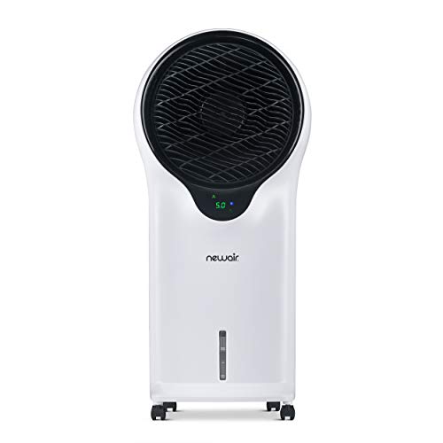 Top 11- Best Fan That Blows Cold Air Like AC (Without the Installation, the Noise, or the Power Bill) 11 Newair Evaporative Air Cooler | AC Portable Air Conditioner Alternative with 470 CFM Airflow | Room Cooling Fan for Bedroom, Garage & Indoor Use | White