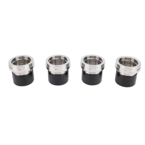 2.441in Boat Trailer Wheel Bearing Protector, Stainless Steel 4Pcs with Protective Bra Easy Install Fits for Boat Trailer