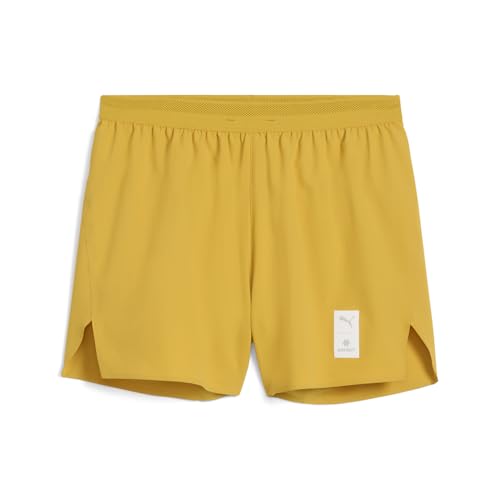 PUMA Mens Saysky Athletic Shorts Casual Bottoms Casual - Yellow