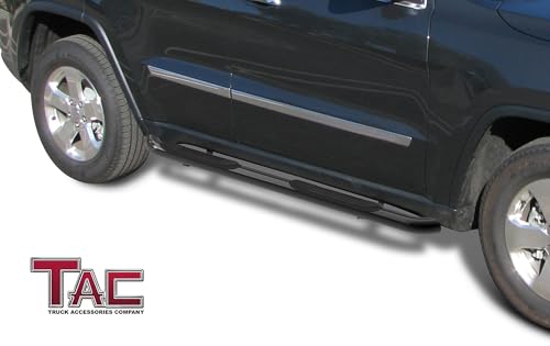 Estribos laterales para Dodge Journey 2009-2020 3 pulg. negros miniatura 2