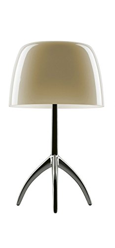 Preisvergleich Produktbild Foscarini Tischleuchte Foscarini Lumiere 05 Piccola Dimmer Aluminium / warmweiß