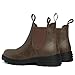 Cestfini Womens Chelsea Boots Casual Slip On Ankle Fashion Slip On Winter Classic Leather Booties 6.5, Brown