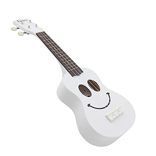 Ukulélé en bois de tilleulélé 53 cm avec accordeur de cordes en nylon pour une performance – Blanc - Les Beatles, Paul McCartney, John Lennon, RIngo Starr, George Harrison Ukulélé en bois de tilleulélé 53 cm avec accordeur de cordes en nylon pour une performance - Blanc – Image 6