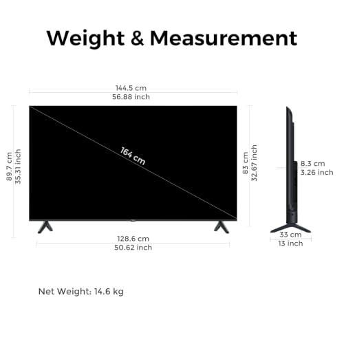 Image of Vu California 164cm (65 inches) GloQLED Smart Google 4K TV VuGLOQLEDDV 2026 | 500Nits Glo Brightness Dolby Vision Picture I Dolby Atmos 30W VuFX Sound