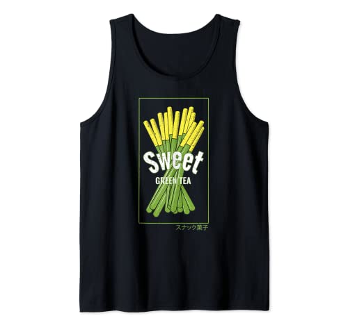 Japonés Snacks Anime | Japón Snacks | Cultura Pop Japonesa Camiseta sin Mangas