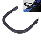 Baby Kinderwagen Armlehne Leitungstraße Stoßstangestangen Pushchair Armlast Kinderstärke Crossel, Kinderwagen und Accessoires für Tägliche Reise, Plastik, PU -Leder, 40 Cm /