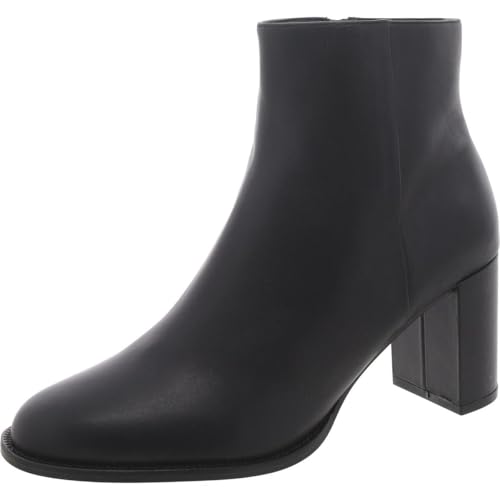 Steve Madden Bottines Jozie en cuir noir haut de gamme pour femme 40 EU