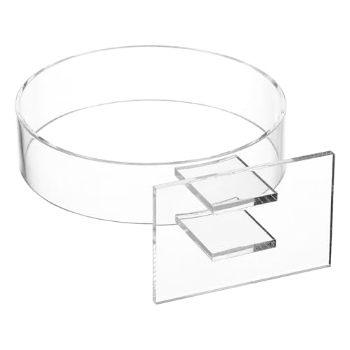 AOKWAWALIY Headband Display Stand Acrylic Hairband Holder Organizer Single Hair Hoop Storage for Desk and Boutique Use - Image 2