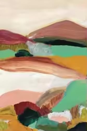 Tableau moderne pour grand mur vide salon triptyque montagne sans cadre - 4