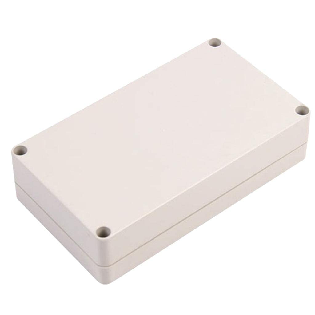 Waterproof Dustproof IP66 ABS Junction Box Universal Electric Project Enclosure Pale Gray 6.2 x 3.5 x 1.6 inch(158 x 90 x 40 mm)-image-19