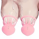 Jomyu Brustmassagegeräte mit 10 weichen Bürstenköpfen Elektrische Nippel Vibrator mit 10...