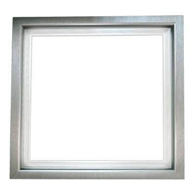 1x LEDVero 30x30 Panneau Ultraslim de LED - 10W, 800lm, 6000K Plafonnier encastré avec clips de montage et transformateur EMV2016 - blanc froid