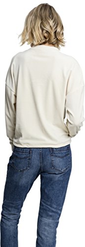 Urban Classics Ladies Oversized Velvet Crew