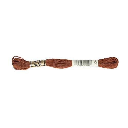 Image of DMC 6-Strand Embroidery Cotton Floss, Very Dark Mahogany