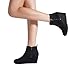 DREAM PAIRS Women's Suede Low Wedges Ankle Boots,Size 7,Black/Suede,DOUBLE