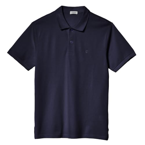 Brand: Coveri Coveri Polo da Uomo Manica Corta Regular Fit M L XL XXL XXXL (IT, Testo, L, Regular, Regular, Blu)