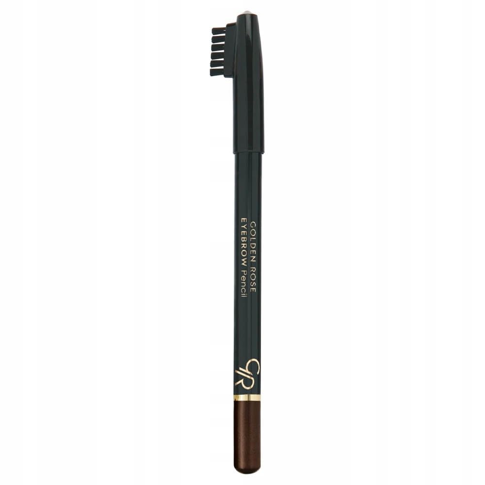 Golden Rose Eyebrow Pencil No: 102 Brown - Şekillendirici Fırçalı Kahverengi Kaş Kalemi