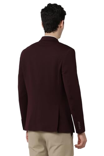Image of Peter England Men's Neo Slim Knit Textured Blazer