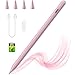 Produktbild iPad Stift für iPad 11 A16/10/9/8/7/6th Gen/Pro 13"/Pro 12.9"/Pro 11"/Air 13"/11"/Air 5/4/3/Mini 6/5, Apple Pencil mit Neigungserkennung und Handflächenabweisung, Stylus Pen für ipad 2018-2025 (Rosa)