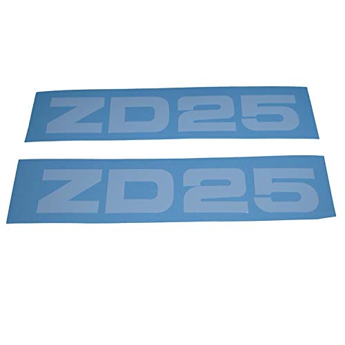 Adesivi Per Pedana Zündapp ZL 25 – Set Di 2 Pellicole Decorative – Ricambio Per Restauro Moto D'Epoca - 2