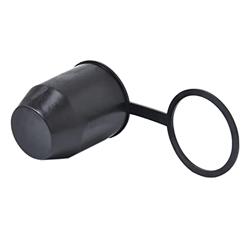 KOKSII Boule de Barre de Remorquage Noire Capuchon de Protection Type Enfichable pour Attelage Voiture Capuchon de Protection de Remorque de Boule Remorquage EIG88 Adapté pour Remorque RV