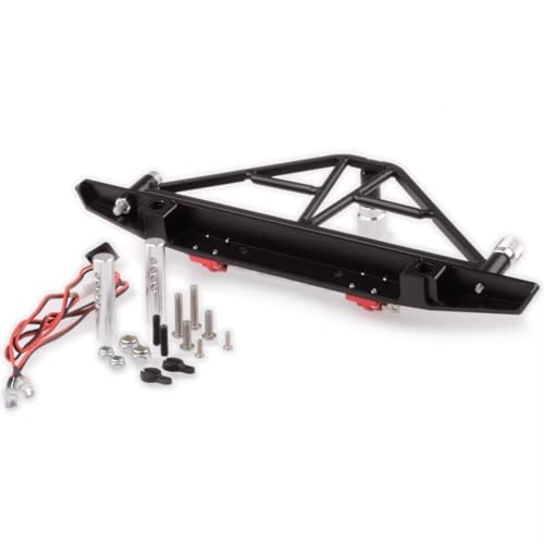 Accesorios RC para rutas off-road con parachoques metálico 2
