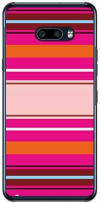SECOND SKIN Moisture Stripe ピンク （クリア） design by Moisture/for LG G8
