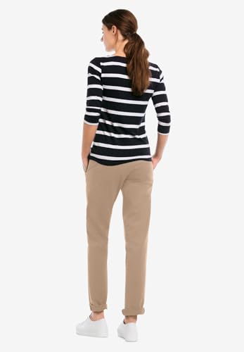 ellos Comfortable Women's Plus Size Modern Stretch Chino Pants Slim Fit Work & Casual2