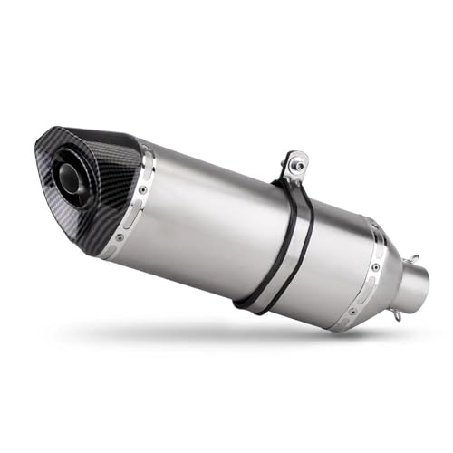 Échappement Universel Moto 470mm Style 6 pour Kawasaki Z400 Z250 CBR250RR