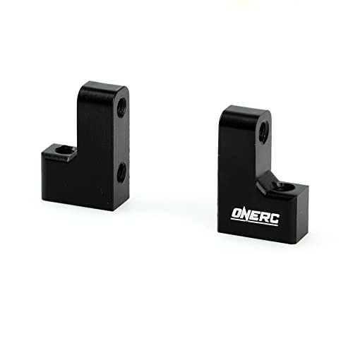 Onerc Model Cnc Aluminum Servo Mount For Axial Scx10 Scx10 Ii Wraith Capra Smt10 Ax10 Yeti Rr10 Rc Crawler Upgrade Part #TOP5