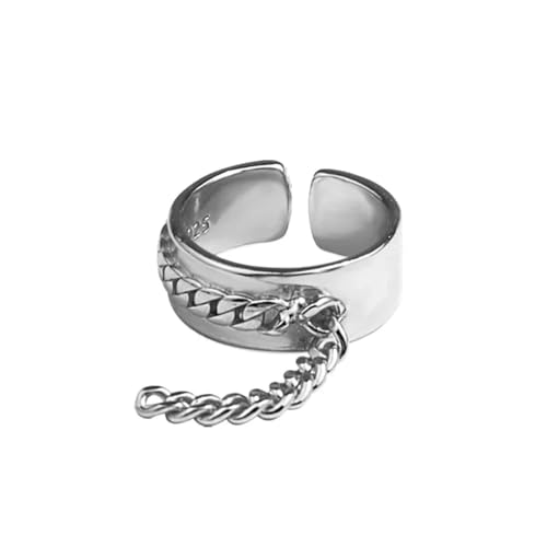 Bijoux bagues femme homme - Bague ajustable tendance avec ouverture réglable