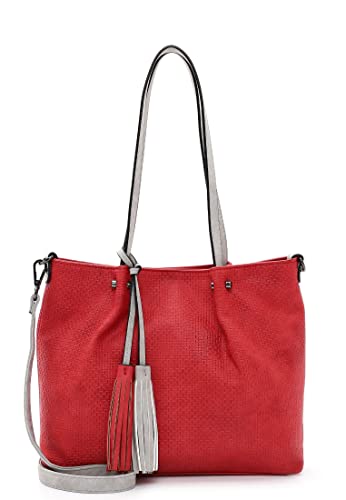Emily & Noah Shopper Bag in Bag Surprise 330 Damen Handtaschen Uni red/lightgrey 681 Cover