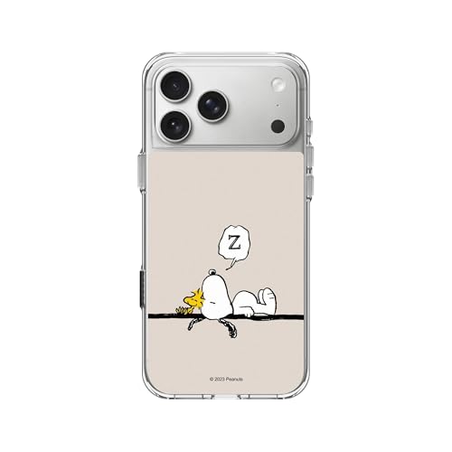 Coque iPhone 17 Pro Max MagSafe transparente haute résistance Snoopy premium
