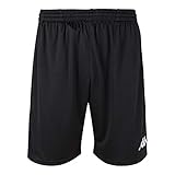 pantalon corto hombre kiabi Confort óptimo Kappa Logo ZENIO Pantalones Cortos, Hombre, Negro, XXL
